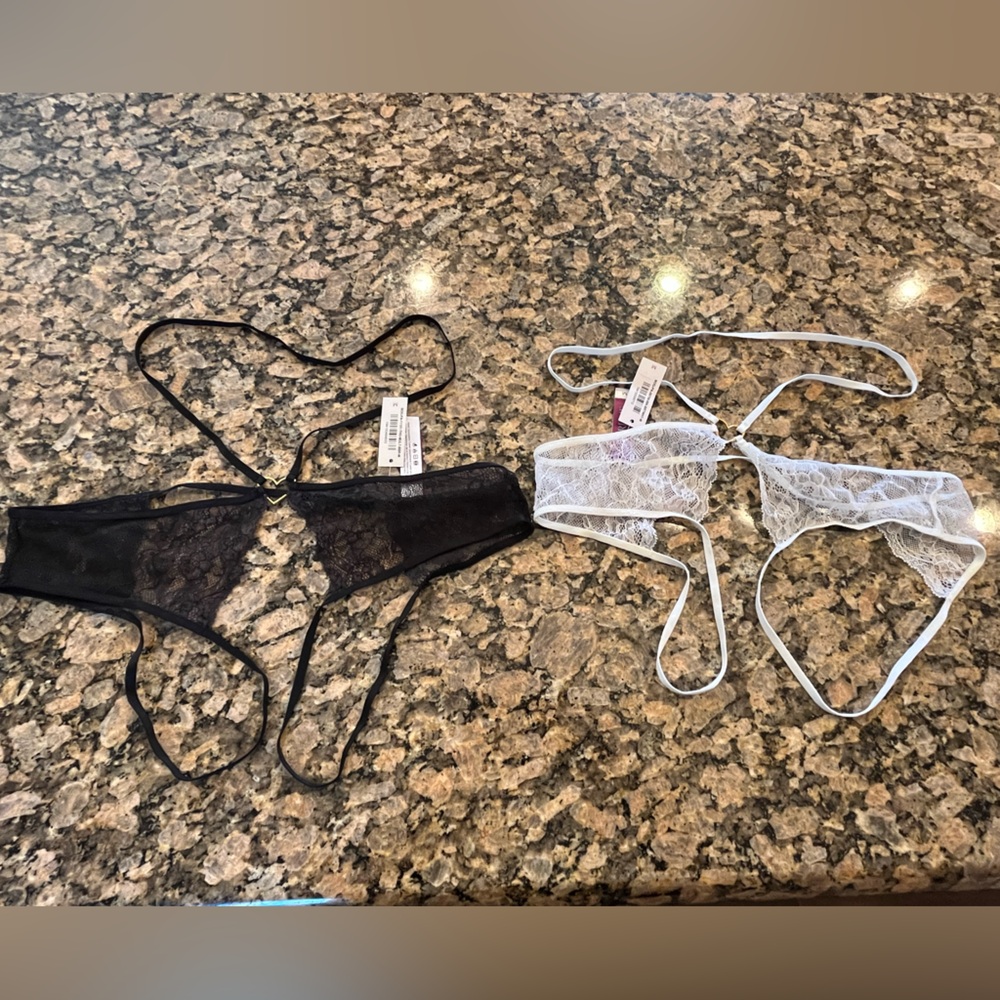 NWT Super Sexy Open Back Crotch Panties
